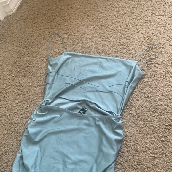 New Year’s Eve/formal Windsor Dress in slate gray/blue - Picture 3 of 10